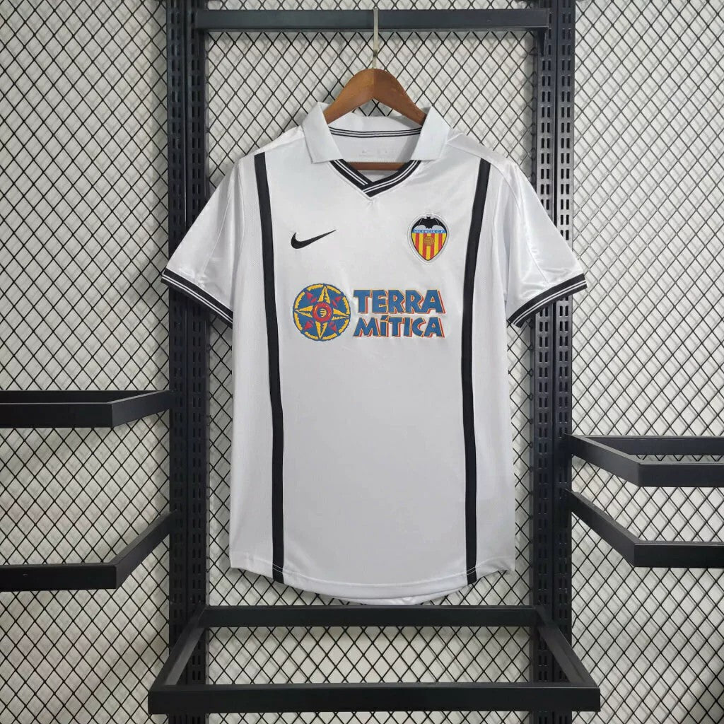 Camisa Valência - 2000-2001 Home