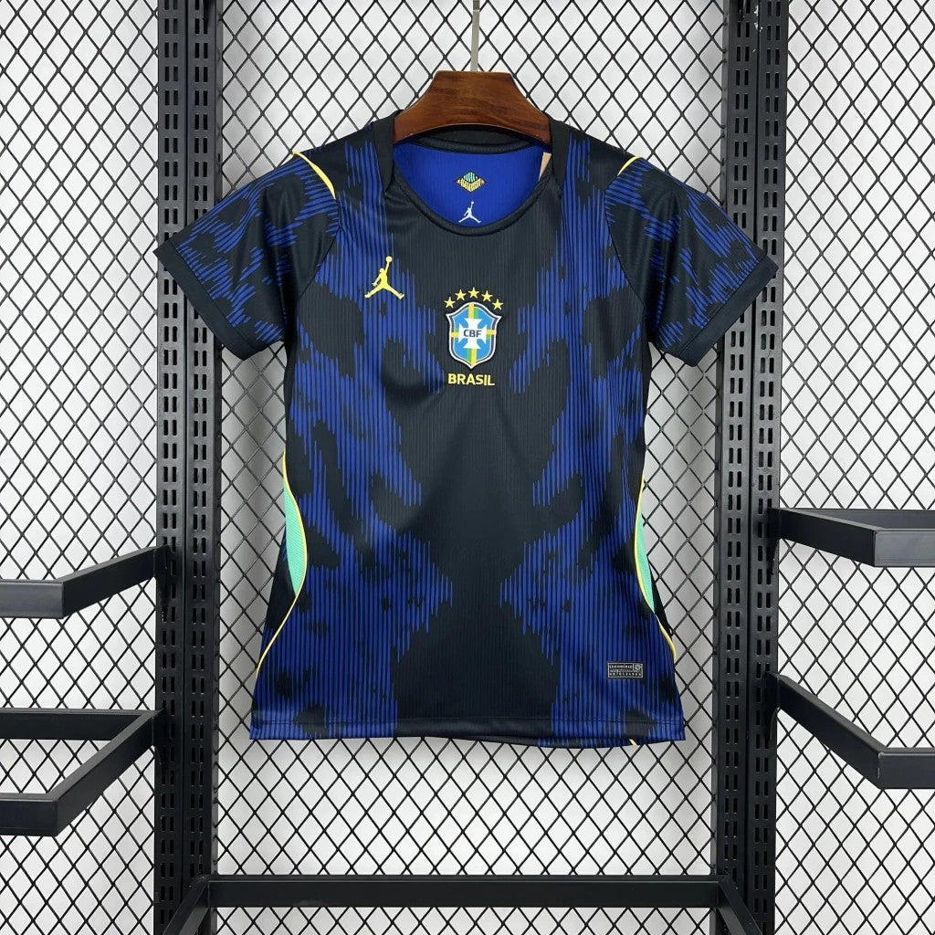 Camisa do Brasil Feminina - Azul Away