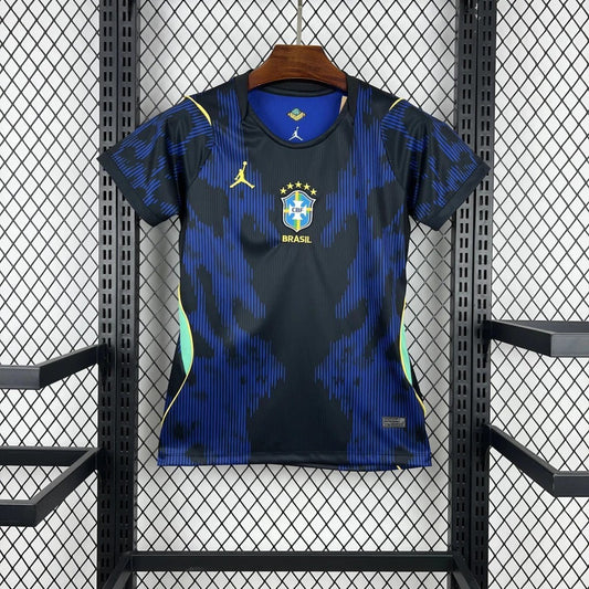 Camisa do Brasil Feminina - Azul Away