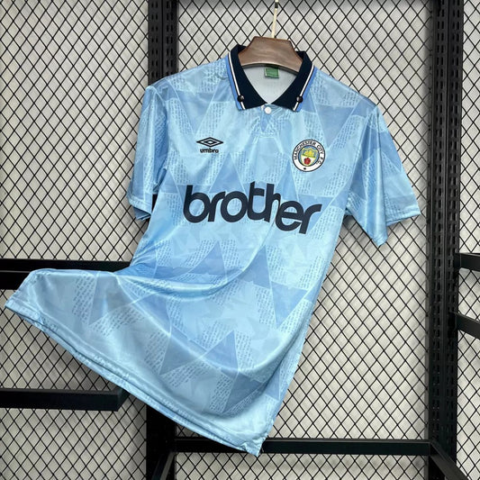 Camisa Manchester City - 1989-1991 Home