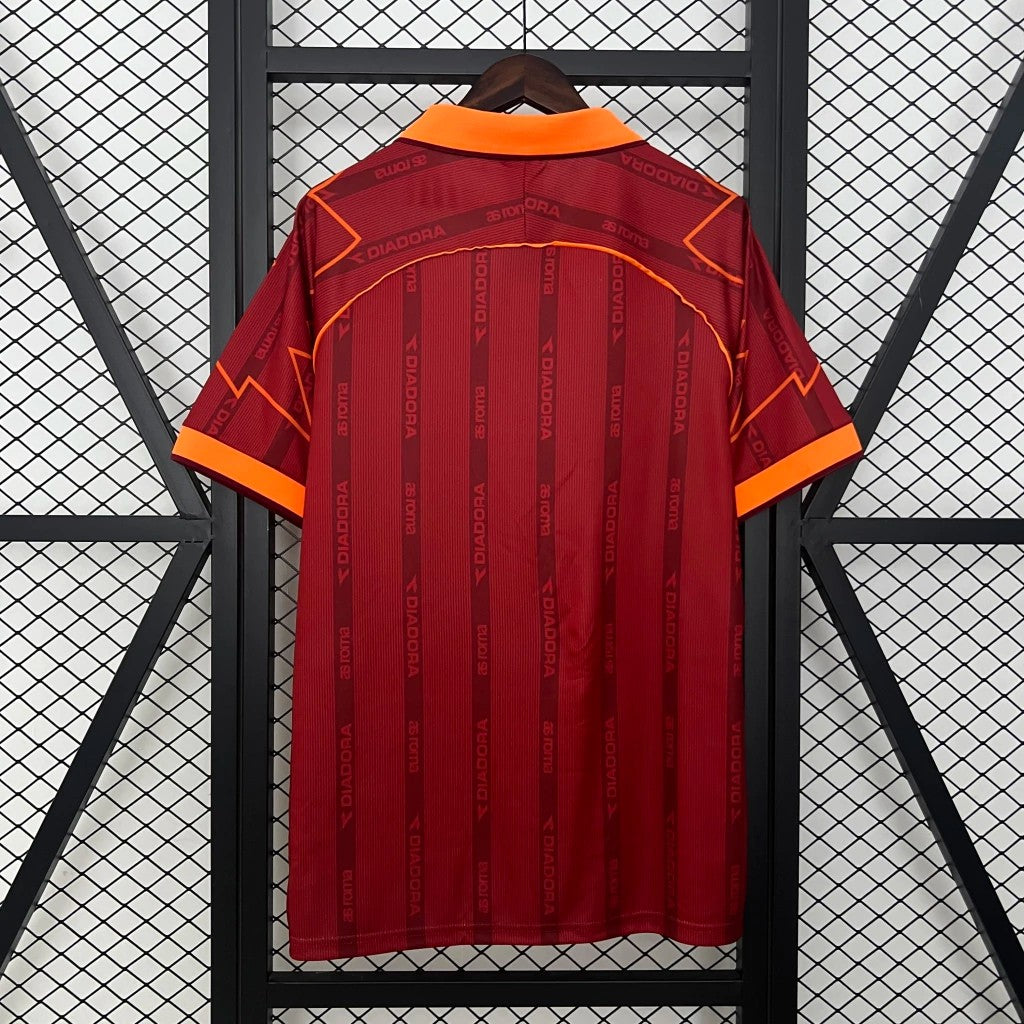 Camisa Roma - 1999-2000 Home