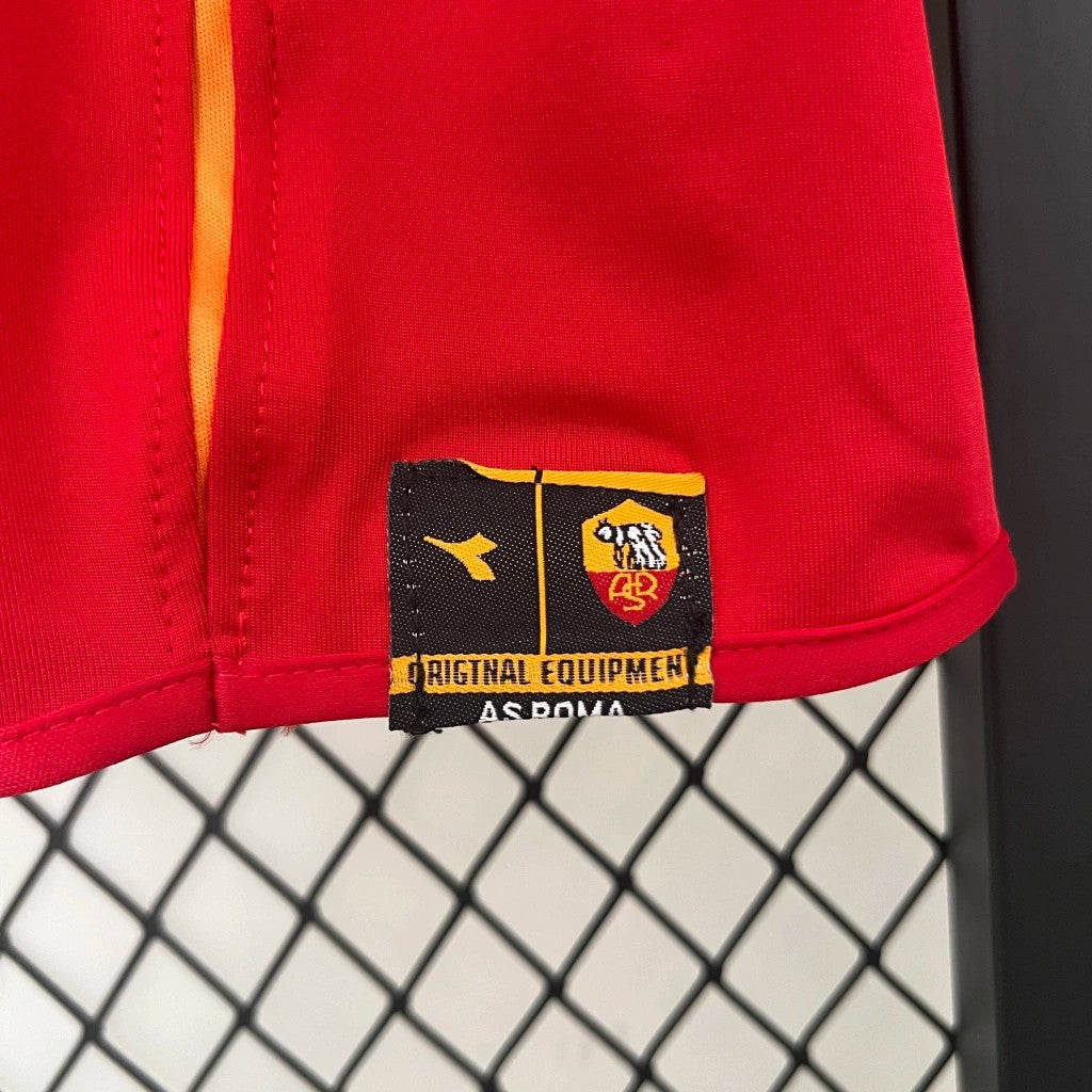 Camisa Roma - 2004-2005 Home