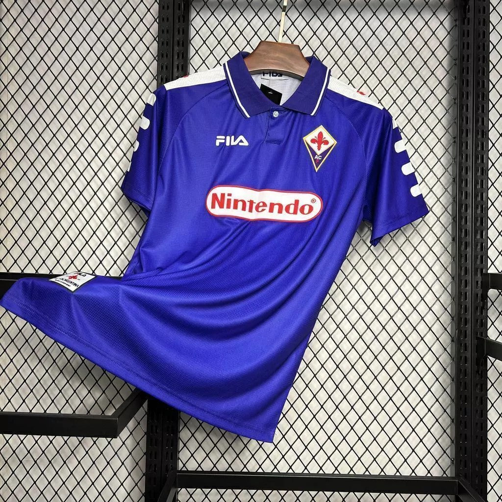 Camisa Fiorentina - 1998-1999 Home Nintendo