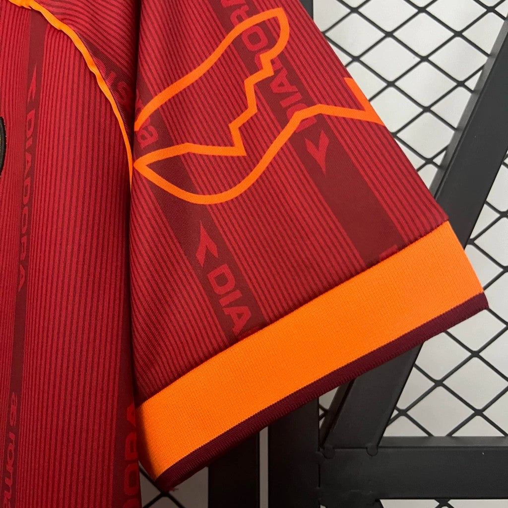 Camisa Roma - 1999-2000 Home