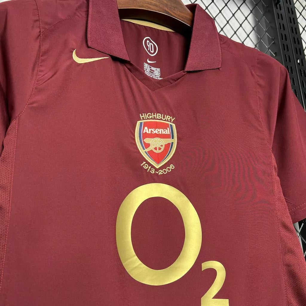 Camisa Arsenal - 2005-2006 Home