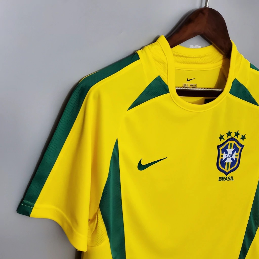 Camisa Brasil - Copa 2002 Home
