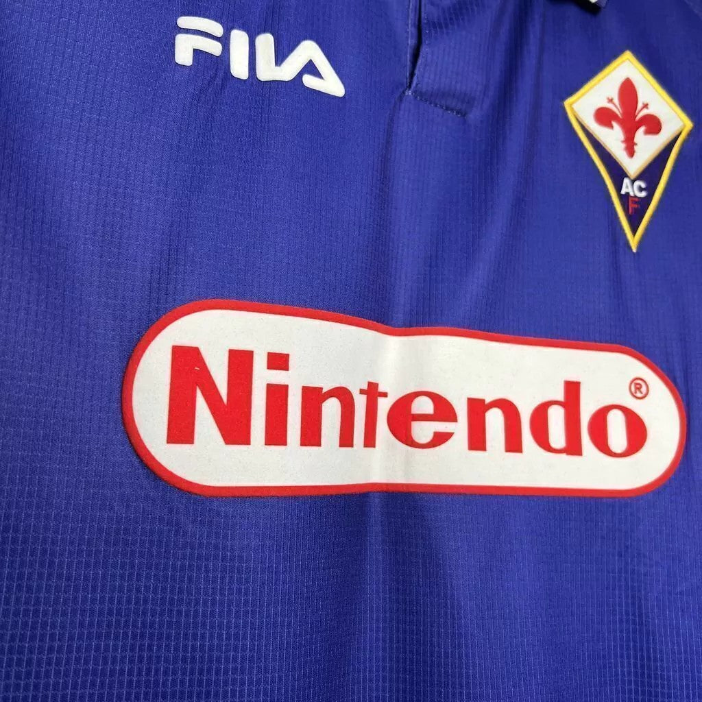 Camisa Fiorentina - 1998-1999 Home Nintendo