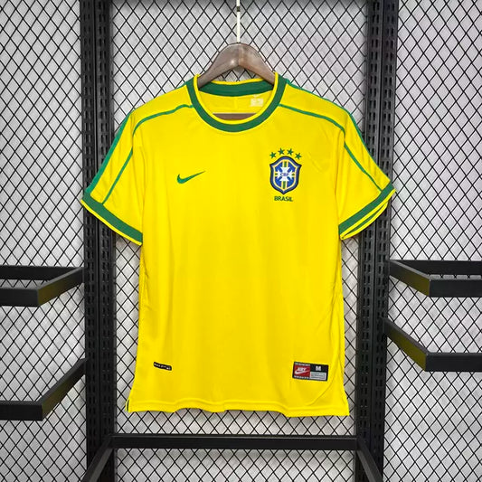 Camisa Brasil Amarela - Copa 1998 Home