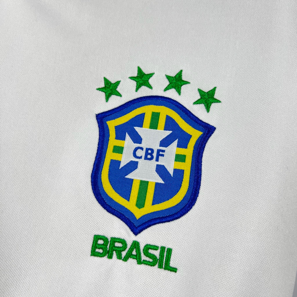 Camisa Brasil Branca - Copa 1998 Especial